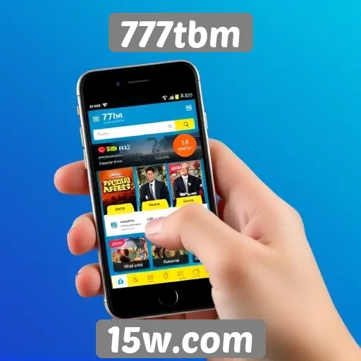 Avaliação da experiência mobile no site 777tbm